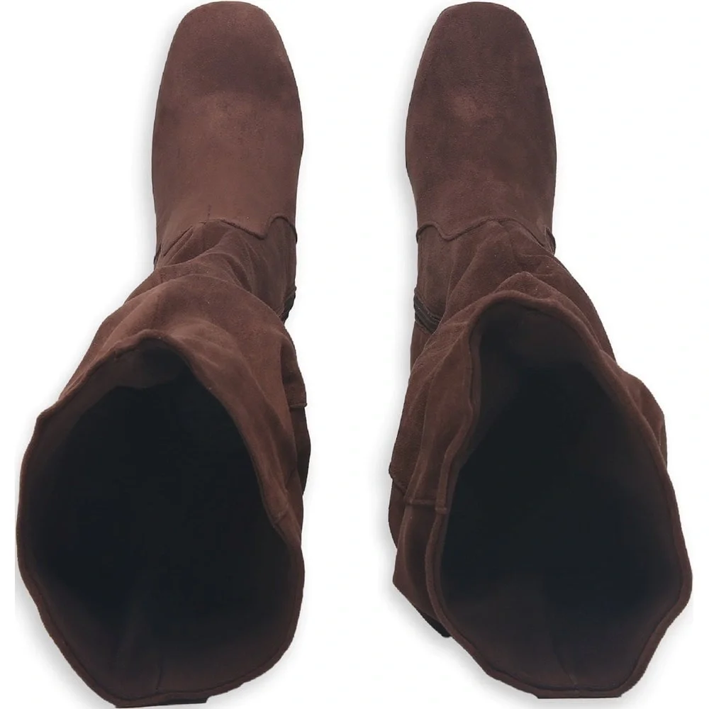 Seychelles Size 8.5 Brown Over the Knee Faux Suede Boots